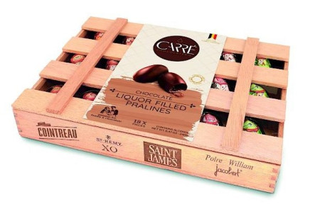 hořká čokoláda s alkoholem